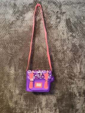 Smiggle Mini Lucy Convertible Satchel Backpack Bag Purple Llama Ice Cream